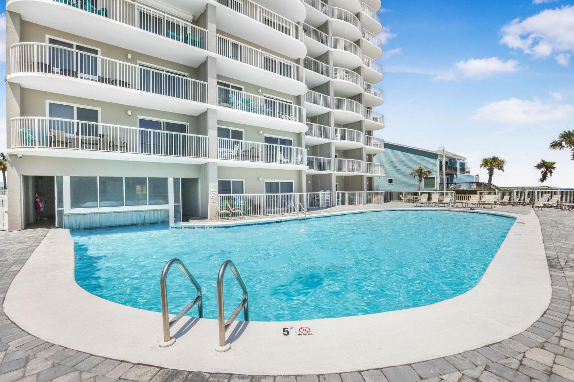Tradewinds 602- Beachfront Heated Indoor Pool ออเรนจ์บีช ภายนอก รูปภาพ